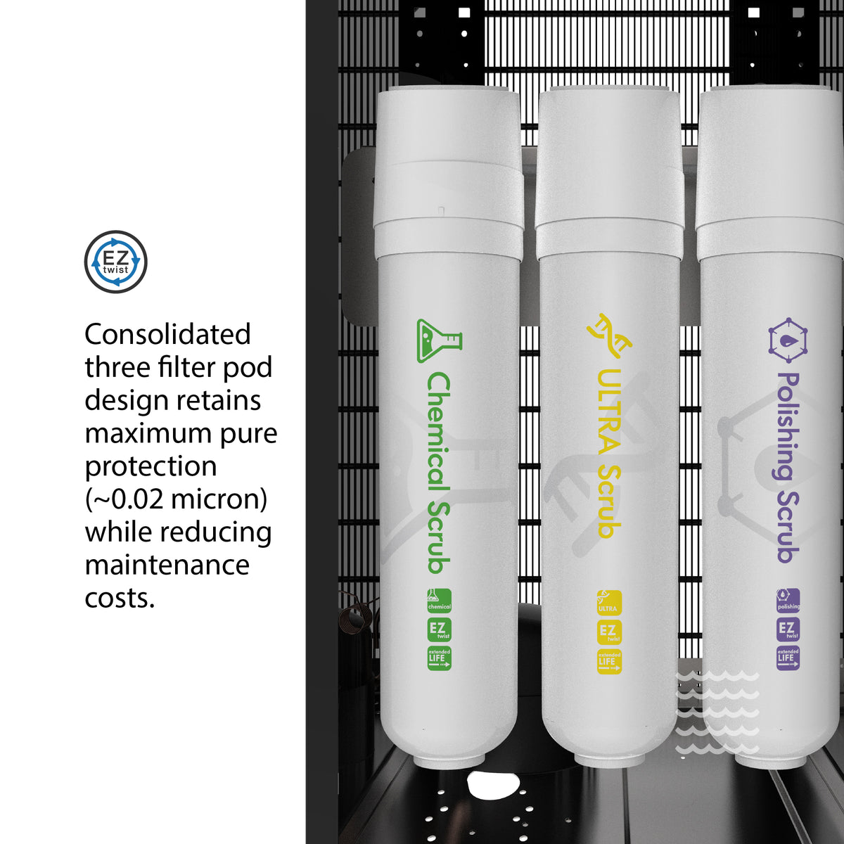 Drinkpod 6 Pro Series - Bottleless Water Cooler Purification Dispenser
