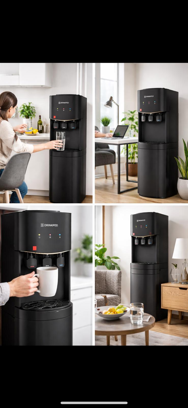 Drinkpod 1801 Compact Series Water Cooler Dispenser