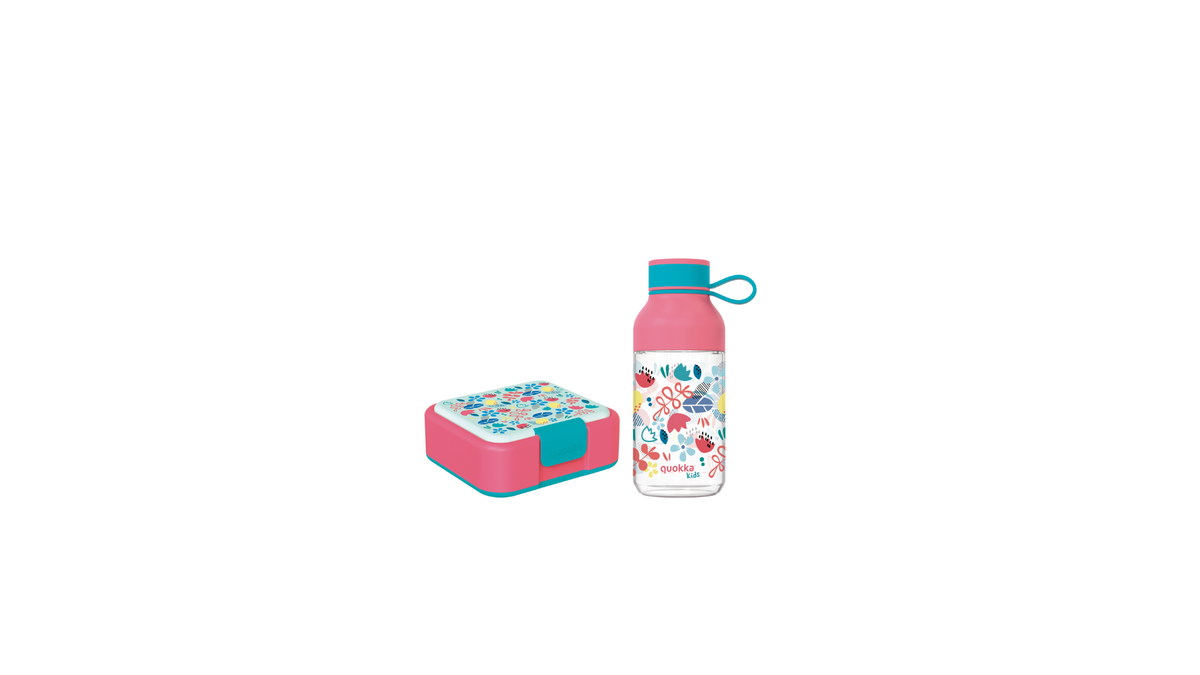 Little Miss Bento Box &amp; Pretty Princess Water Bottle Set