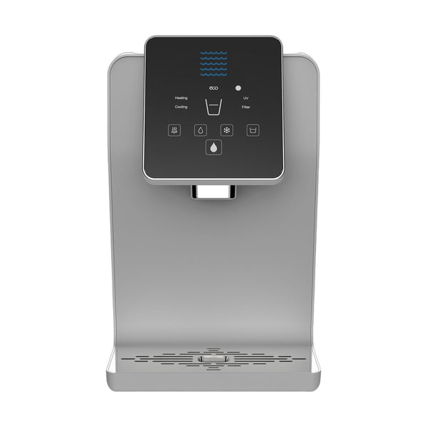 Countertop Bottleless Cooler Pro Series with 1000 Touch Controls, Ultra Violet Sterilization and Ultra Plus 3 Filtration in White