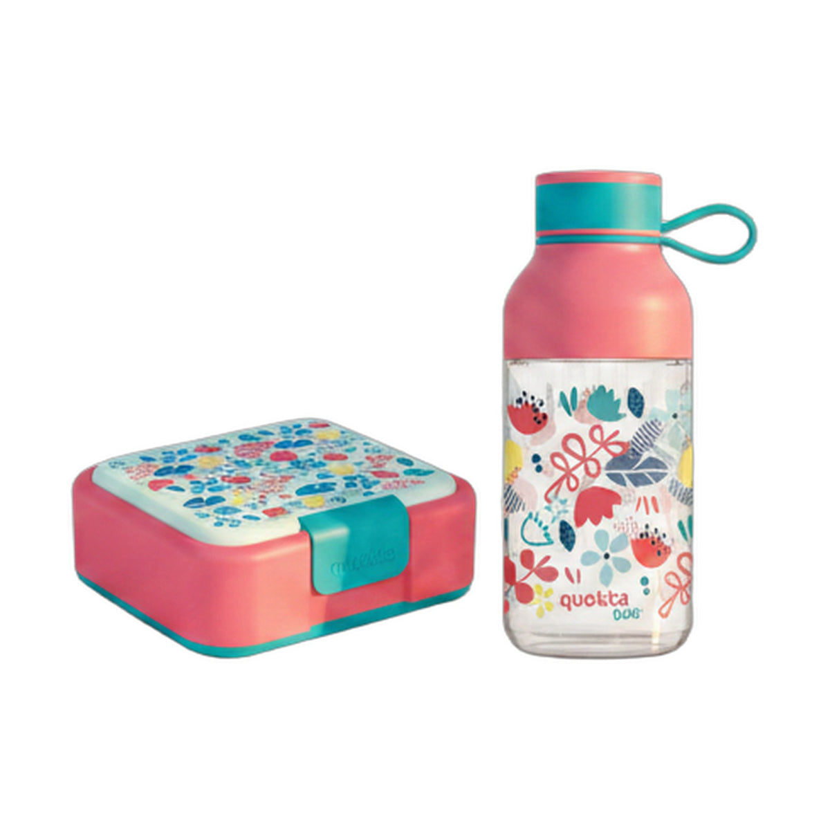 Little Miss Bento Box & Pretty Princess Water Bottle Set