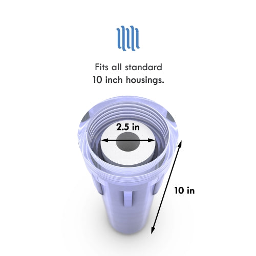 Nano Micron Sediment Filter Universal Whole House Cartridge