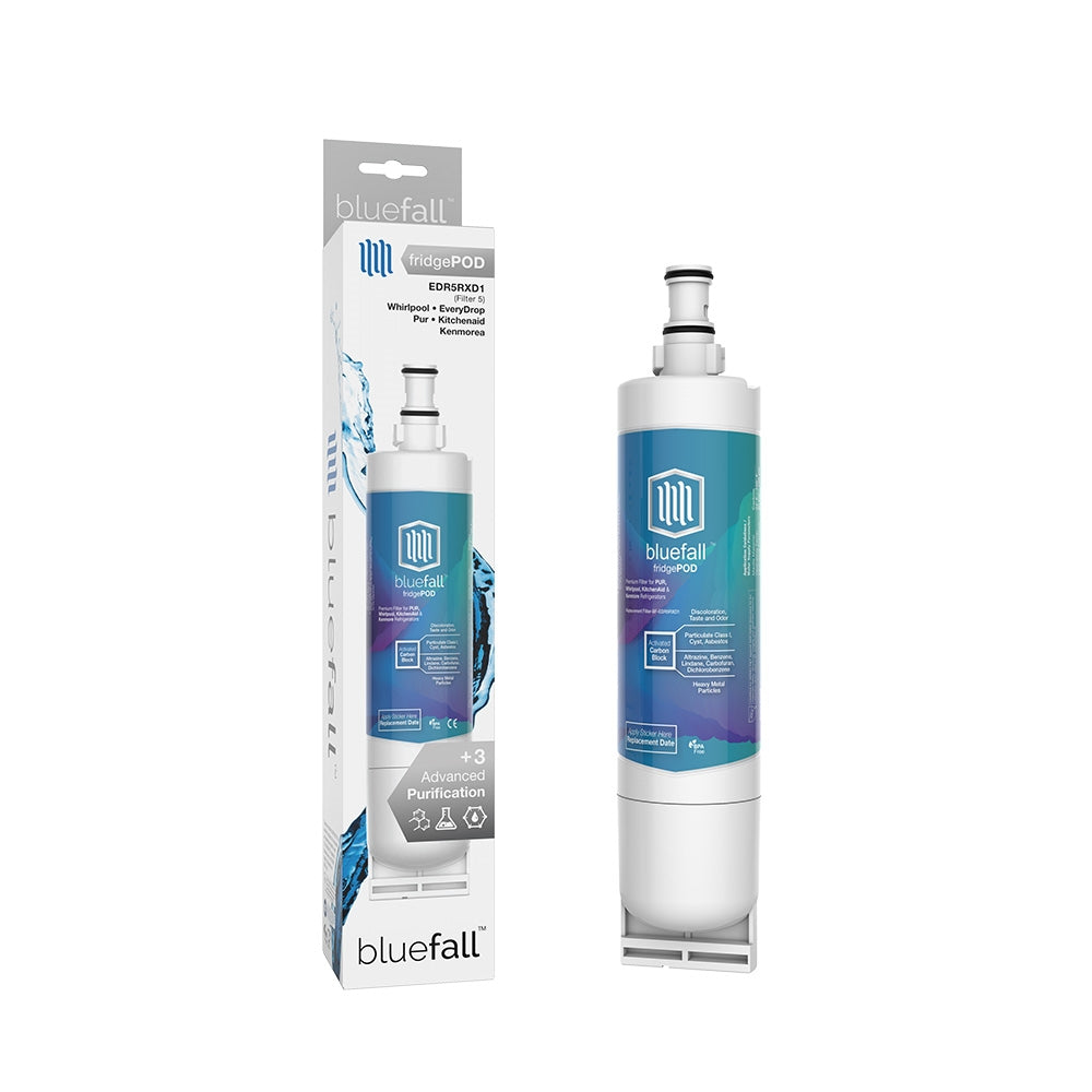 Whirlpool EDR5RXD1 Refrigerator Water Filter- Compatible by Bluefall