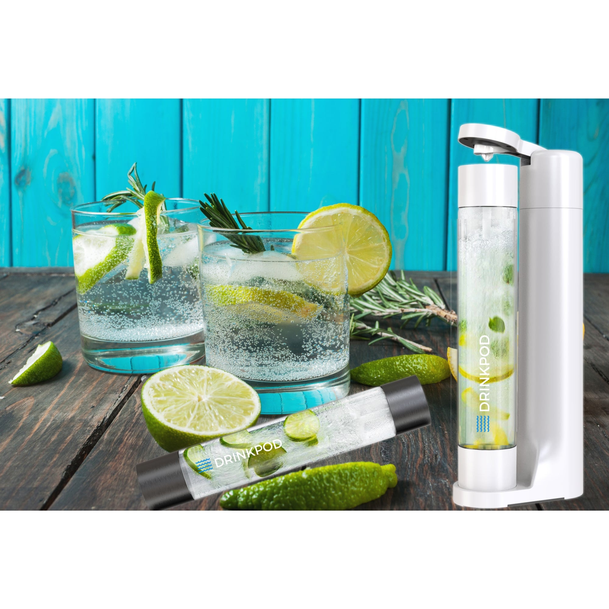 Fizzy Pop Machine Fizzpod Soda Maker 2x CO2 Cylinders, Fizzy Drink Machine | drinkpod ...