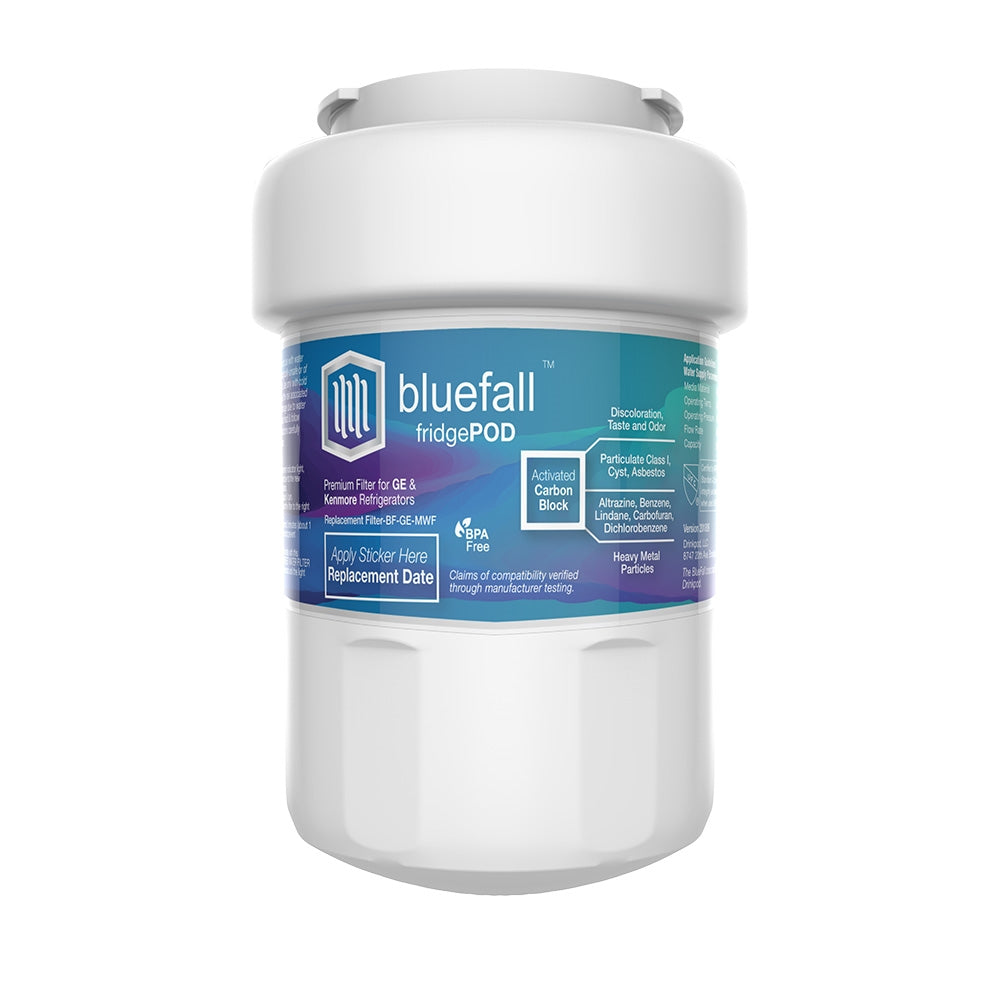 GE MWF Refrigerator Water Filter- Compatible by Bluefall