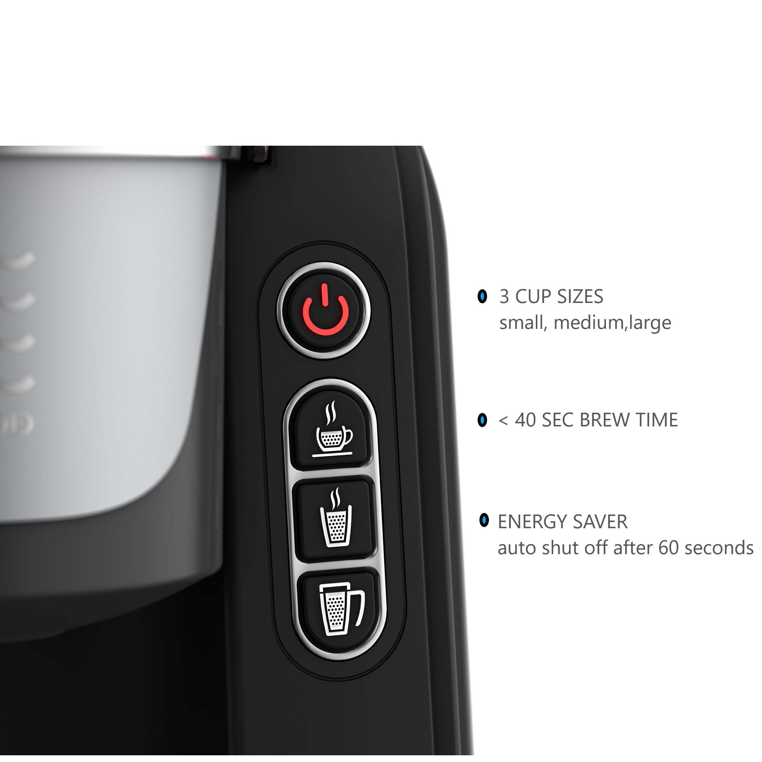 JAVAPod　Single　Serve　Coffee　Machine　Drinkpod