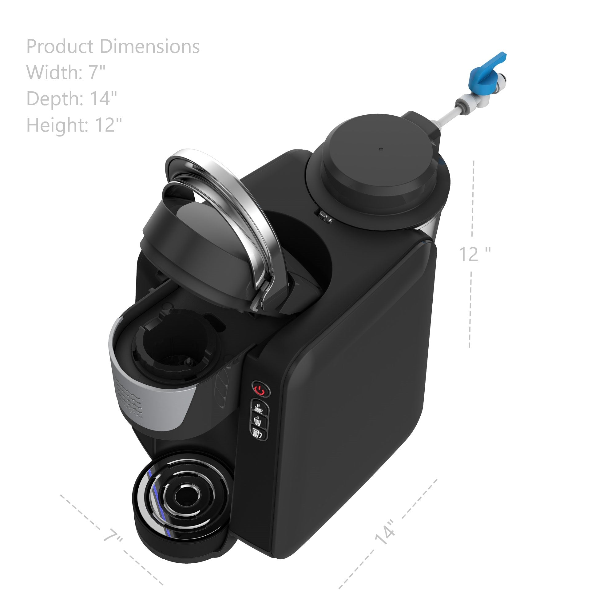 Portable Black ESPRESSO Machine- Premium - Drinkpod