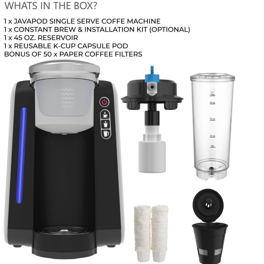 JAVAPod - Single Serve Coffee Machine - Drinkpod