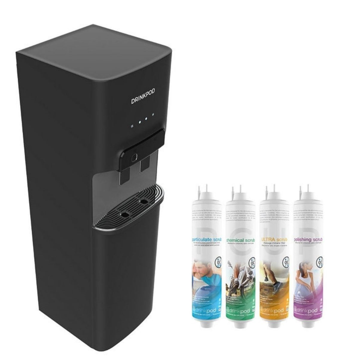 Drinkpod 5000 Pro Series - XL Large Capacity Bottleless Purification Water Cooler