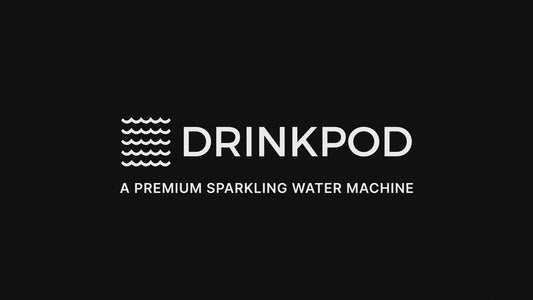 SODAPod Pro Stainless Steel Premium Sparkling Water Machine | Includes 3 x Bottles