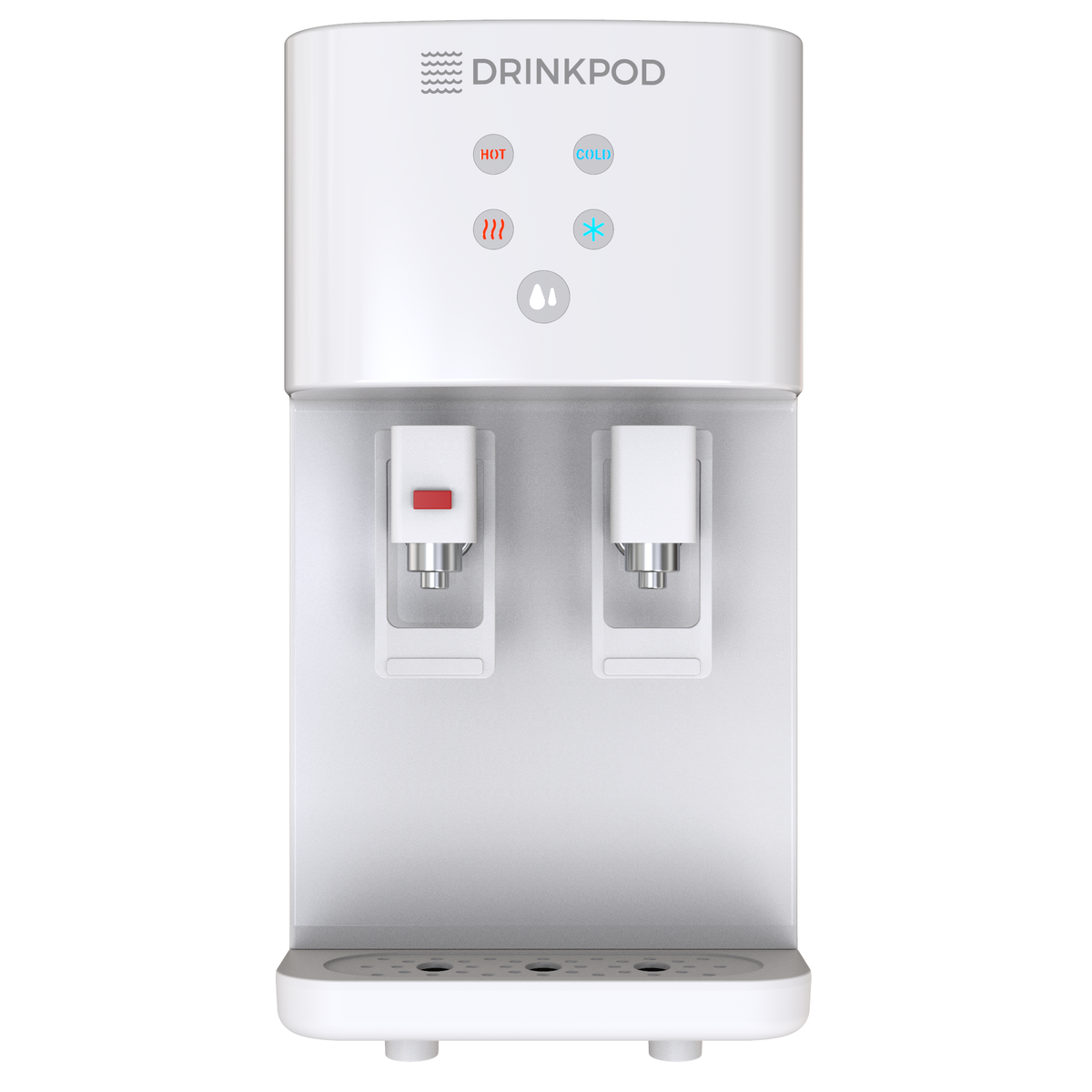 Drinkpod 3000 Elite Series Bottleless Water Cooler with 4 Filters and Integrated K Cup Coffee Maker